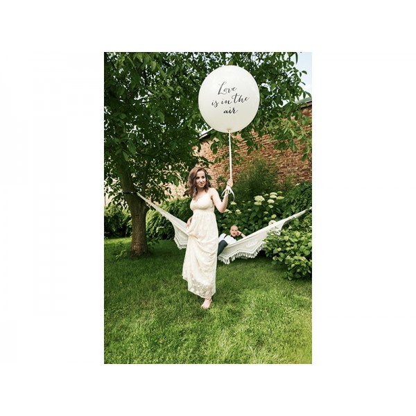 Ballon géant mariage - Love is in the air - Or – La Boite à Dragées