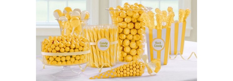 Candy bar jaune